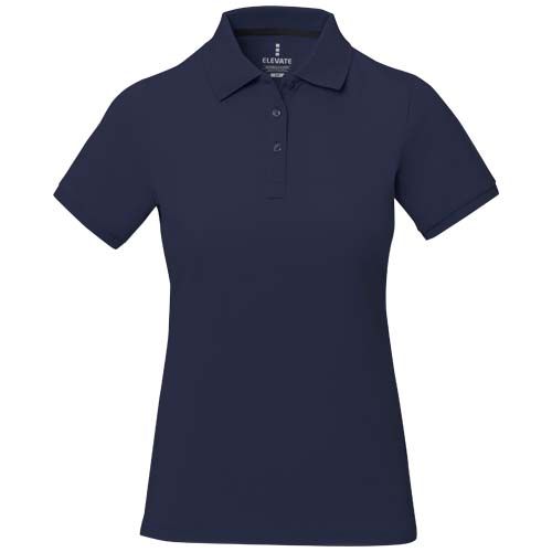 azul marino Polo de manga corta para mujer