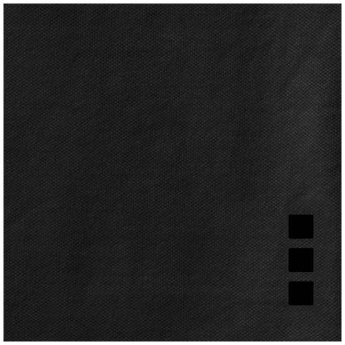 antracita Polo de manga corta elástico para hombre