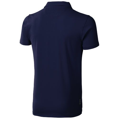 Polo de manga corta elástico para hombre 