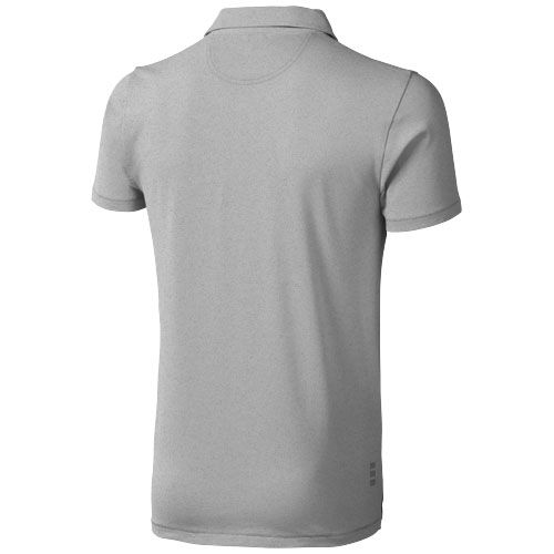 Polo de manga corta elástico para hombre 