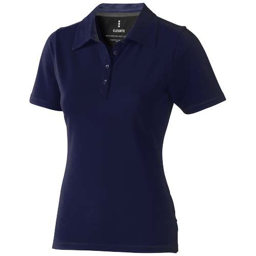 Polo de manga corta elástico para mujer de 200 g/m² Markham