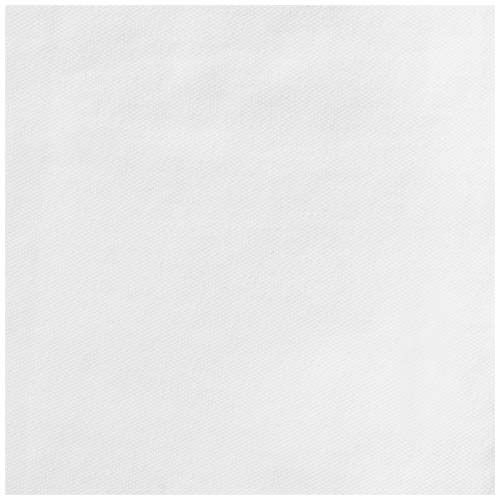 white Polo de manga corta elástico para mujer