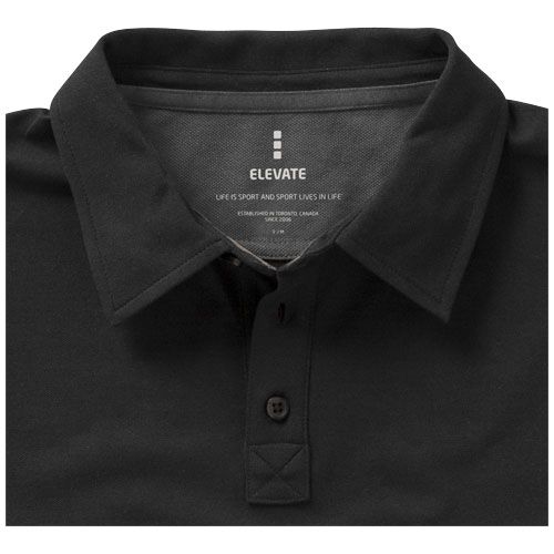 Polo de manga corta elástico para mujer 