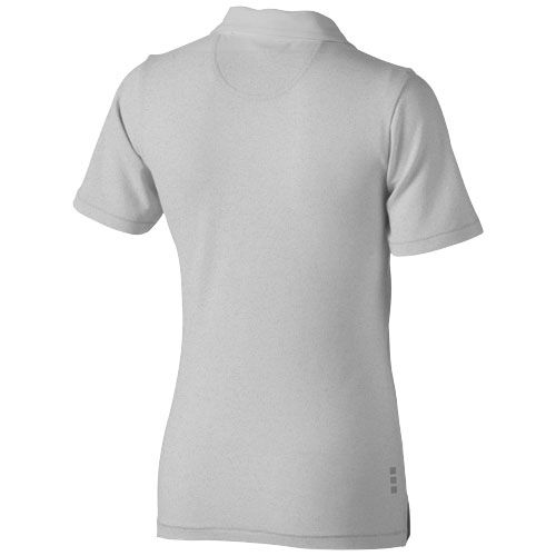 Polo de manga corta elástico para mujer 