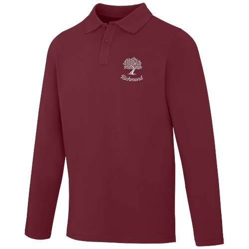 Polo de manga larga para hombre de 180 g/m² Calgary