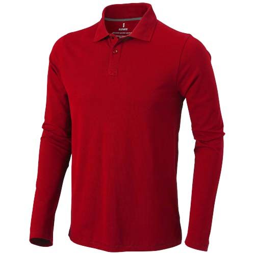 Polo de manga larga para hombre de 180 g/m² Calgary