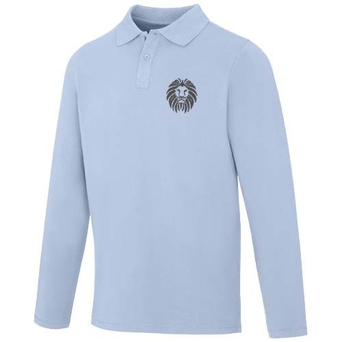 Polo de manga larga para hombre de 180 g/m² Calgary