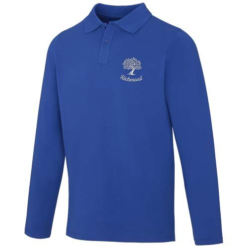 Polo de manga larga para hombre de 180 g/m² Calgary