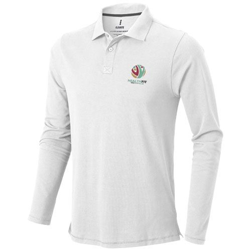 Polo de manga larga para hombre 