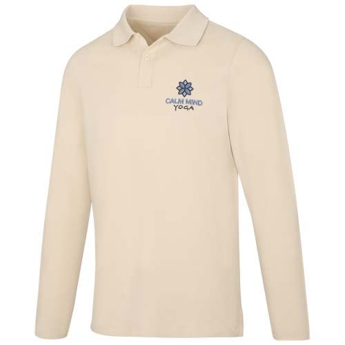 Polo de manga larga para hombre de 180 g/m² Calgary