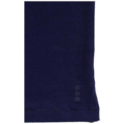 azul marino Polo de manga larga para hombre