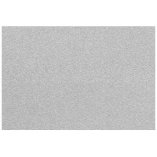 gris mezclado Polo de manga larga para mujer