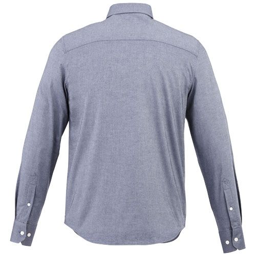 Camisa tipo Oxford de manga larga para hombre 