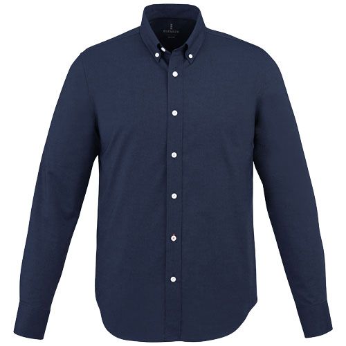 Camisa tipo Oxford de manga larga para hombre 