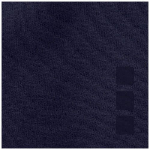 azul marino Sudadera unisex de cuello redondo