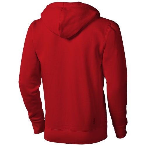red Sudadera con capucha y cremallera unisex de 300 g/m² Arora