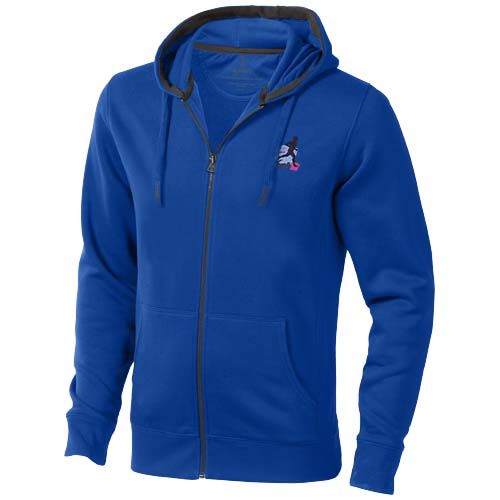 blue Sudadera con capucha y cremallera unisex de 300 g/m² Arora