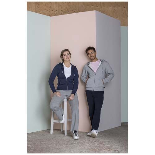 Sudadera con capucha y cremallera para hombre 