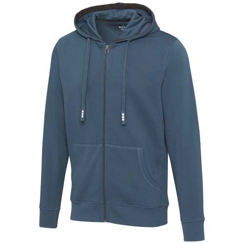 azul heladero Sudadera con capucha y cremallera unisex de 300 g/m² Arora