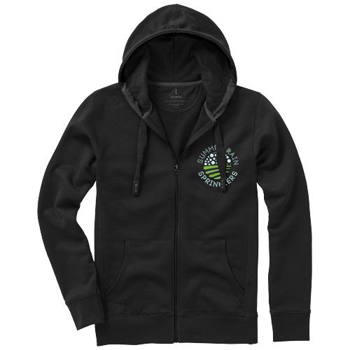 Sudadera con capucha y cremallera para hombre 