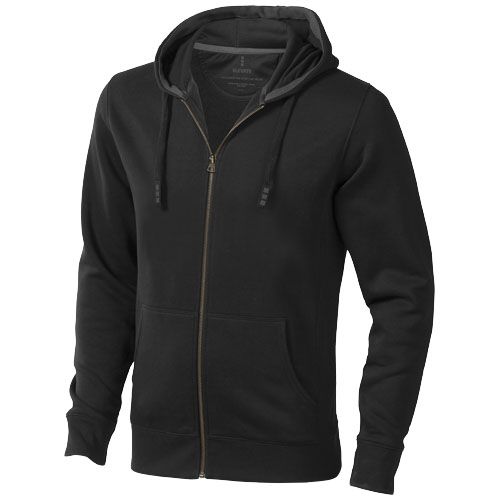 Sudadera con capucha y cremallera para hombre 