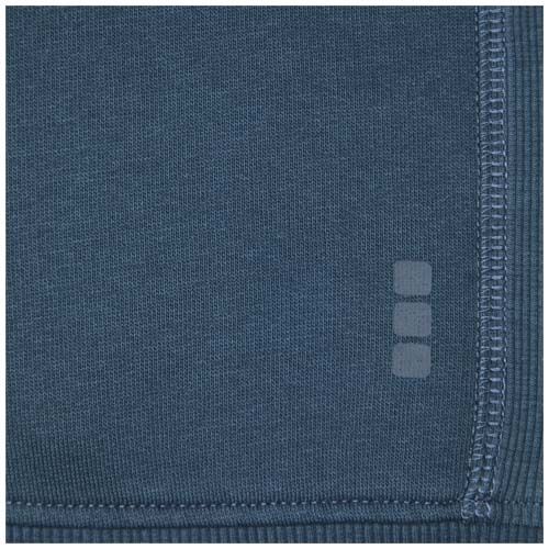 azul oscuro Sudadera con capucha y cremallera para hombre