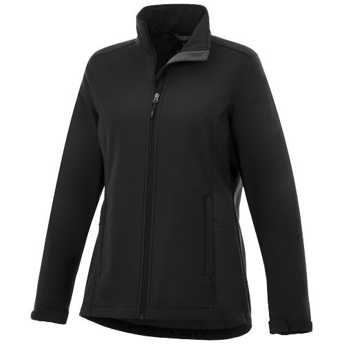 black Chaqueta softshell de mujer Maxson