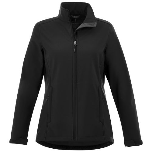 black Chaqueta softshell de mujer Maxson
