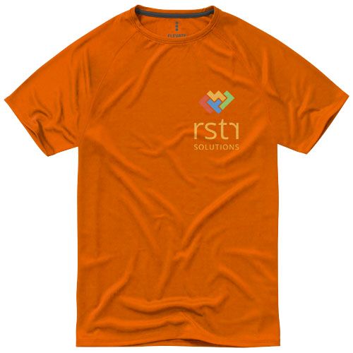 orange Camiseta Cool fit de manga corta para hombre de 145 g/m² Niagara