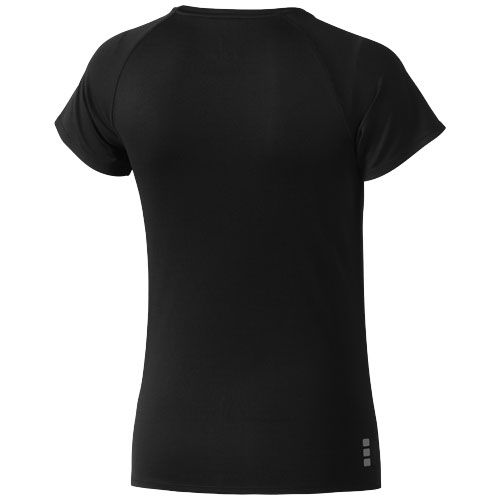 black Camiseta Cool fit de manga corta para mujer de 145 g/m² Niagara