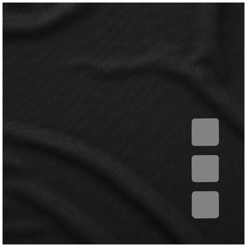 black Camiseta Cool fit de manga corta para mujer de 145 g/m² Niagara