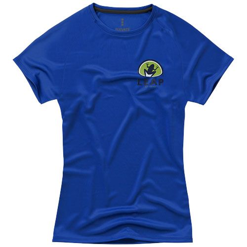 blue Camiseta Cool fit de manga corta para mujer de 145 g/m² Niagara