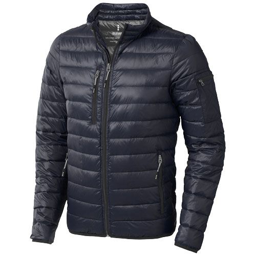 azul marino Chaqueta ligera de plumón natural de hombre Scotia