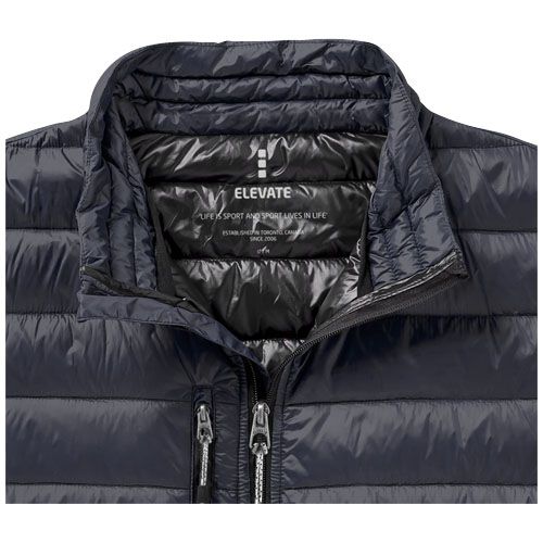 azul marino Chaqueta ligera de plumón natural de hombre Scotia