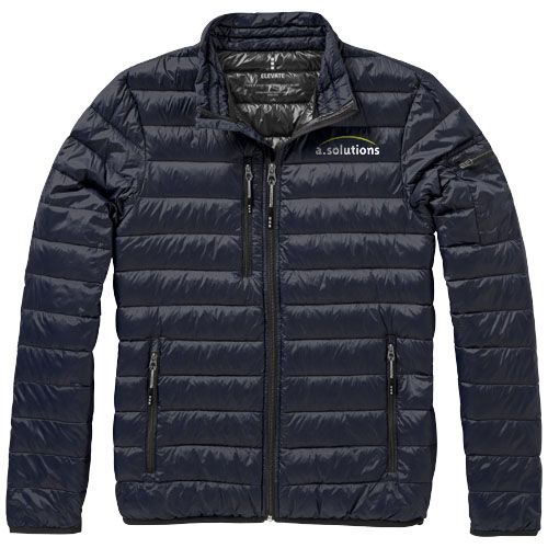 azul marino Chaqueta ligera de plumón natural de hombre Scotia