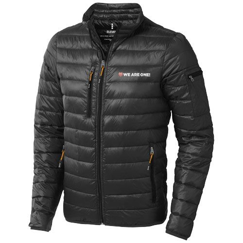Chaqueta ligera de plumón natural de hombre 