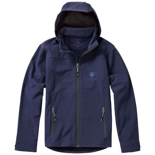 azul marino Chaqueta softshell de hombre Langley