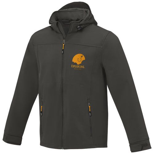 antracita Chaqueta softshell de hombre