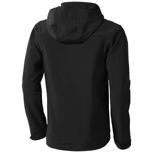 black Chaqueta softshell de hombre Langley