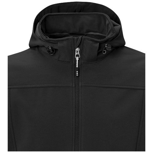 black Chaqueta softshell de hombre Langley