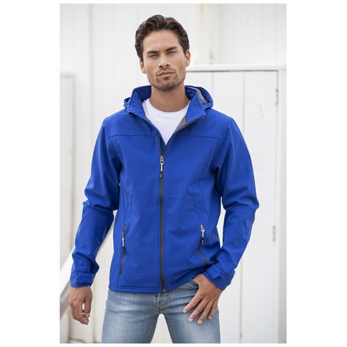 black Chaqueta softshell de hombre Langley