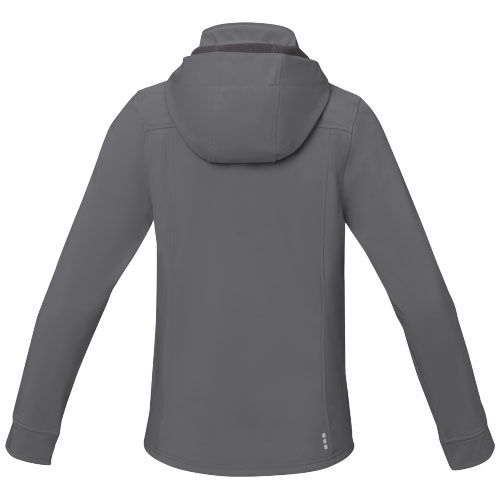 gris acero Chaqueta softshell de mujer Langley