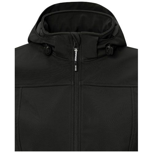black Chaqueta softshell de mujer