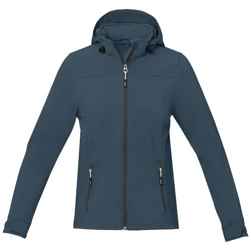 azul oscuro Chaqueta softshell de mujer Langley