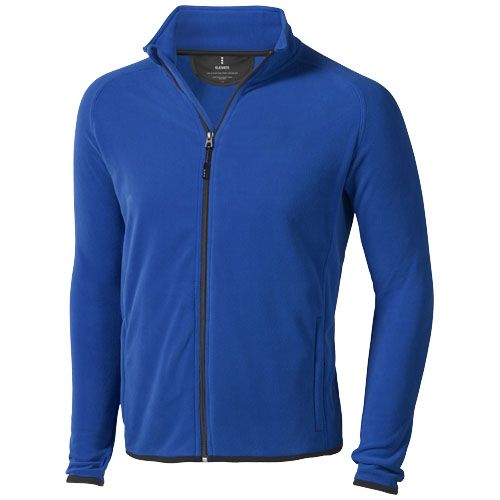 blue Chaqueta de forro con cremallera completa de hombre
