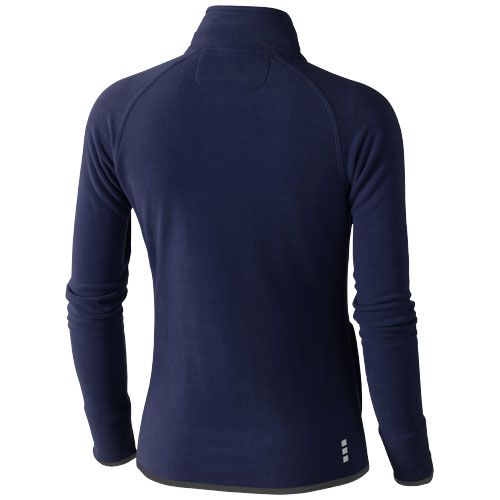 azul marino Chaqueta de forro con cremallera completa de mujer