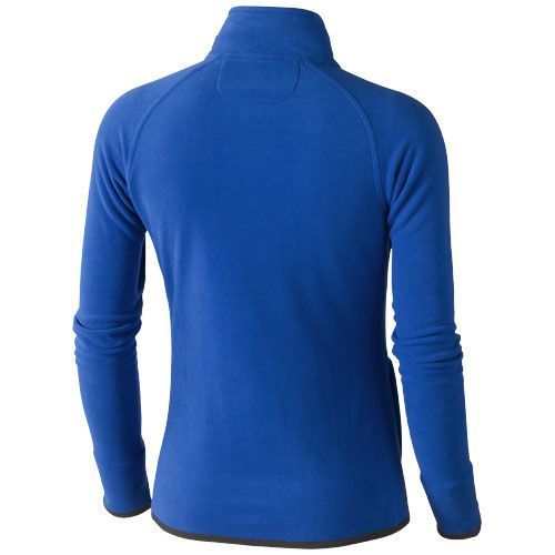 blue Chaqueta de forro con cremallera completa de mujer