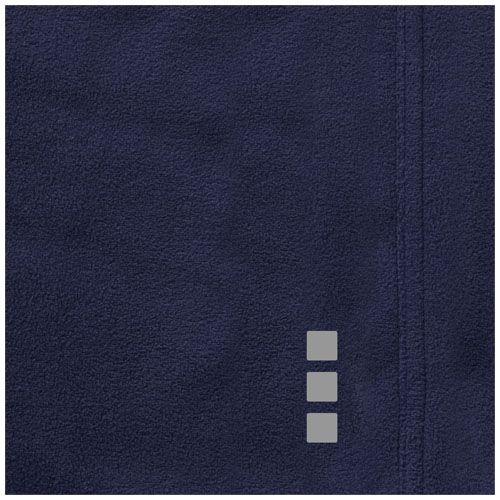 azul marino Chaqueta de forro con cremallera completa de mujer