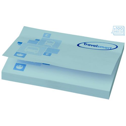 azul claro Notas adhesivas de 100x75 mm Sticky-Mate®