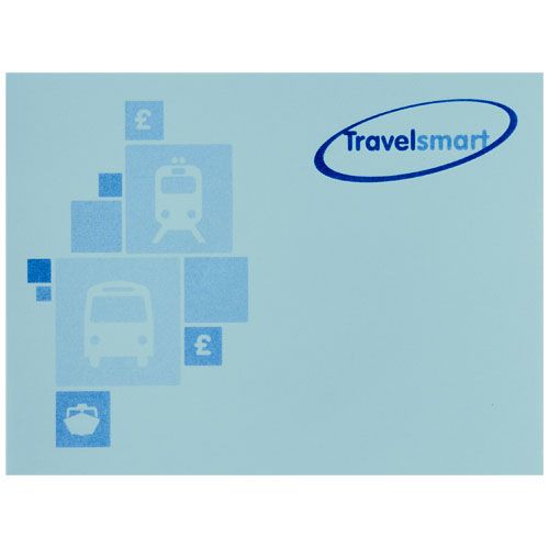 azul claro Notas adhesivas de 100x75 mm Sticky-Mate®